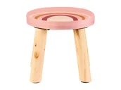 Fotele i pufy dla dzieci - LIVARNO home Puf dla dzieci z pojemnikiem lub Stołek na drewnianych nóżkach Tęcza drewniane nóżki - miniaturka - grafika 1