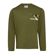 Odzież sportowa dziecięca - Koszulka dziecięca DIADORA JU.LS T-SHIRT CHROMIA - miniaturka - grafika 1