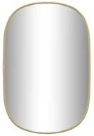 Lustra - Lustro w nowoczesnej złotej ramie 60x40 cm - Kogo 3X - miniaturka - grafika 1