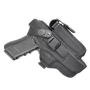 Kabura profilowana na pas Glock17 z magazynkiem Prawa/Lewa - Kabury i pokrowce - miniaturka - grafika 1