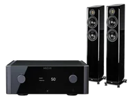 Zestawy stereo - Rotel Michi X5 S2 (czarny) + Vela FS408.2 (czarny) - miniaturka - grafika 1