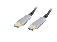 Kable - LANBERG KABEL HDMI LANBERG KABEL HDMI M/M V2.0 10M OPTYCZNY AOC CZARNY CA-HDMI-20FB-0100-BK - miniaturka - grafika 1