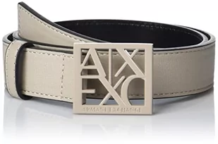 Armani Exchange Damski pasek z logo, noise, XXL (DE) - Paski - miniaturka - grafika 1