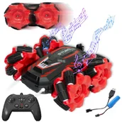 Zabawki zdalnie sterowane - Samochód Rc Zdalnie Sterowany Heckermann Tec25441 (8867E) Czerwony - miniaturka - grafika 1