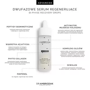 Dr Ambroziak Dwufazowe serum regenerujące 30 ml - Serum do twarzy - miniaturka - grafika 2