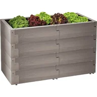 Donice - Podwyższona grządka Juwel Timber 4 rzędy - miniaturka - grafika 1