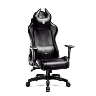Diablo X-Horn Normal Size Czarno-Czarny - Fotele gamingowe - miniaturka - grafika 1