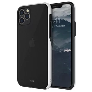 UNIQ Etui Uniq Vesto Hue iPhone 11 Pro Max, czarno-białe - Etui i futerały do telefonów - miniaturka - grafika 1