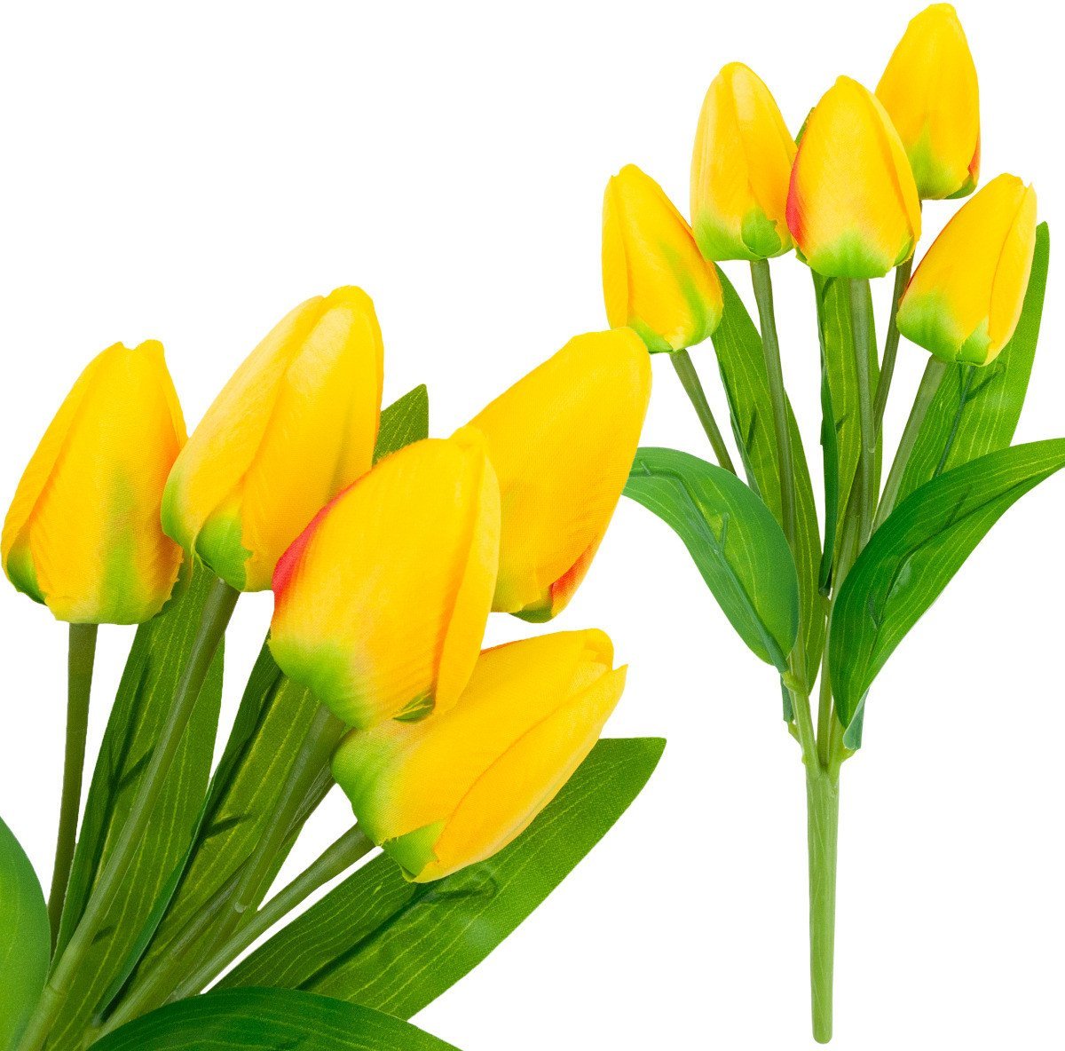 kwiatydonice CV31225-2 BUKIET TULIPANÓW piankowych X5 ZÓŁTE