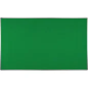 Tablice i flipcharty - ekoTAB Tablica tekstylna ekoTAB w aluminiowej ramie, 200x120 cm, zielona 535125 - miniaturka - grafika 1