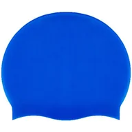 Pływanie - Aqua-Sport Czepek Silikonowy Monocap Dark Blue As8584 - miniaturka - grafika 1