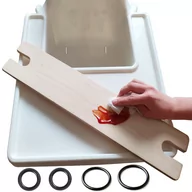 Krzesełka do karmienia - PODNÓŻEK DO KRZESEŁKA IKEA ANTILOP REGULACJA LAKIEROWANY - miniaturka - grafika 1