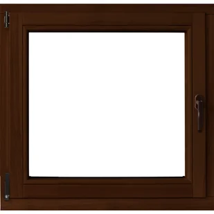 Lupol 3-szybowe fasadowe lakier kolor orzech O5 90 RU 865x835 mm - Okna - miniaturka - grafika 1