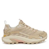 Sneakersy damskie - Sneakersy Merrell J037854 Khaki - miniaturka - grafika 1