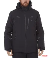 Kurtki narciarskie - Kurtka narciarska Spyder Leader M 221026 BLK - miniaturka - grafika 1