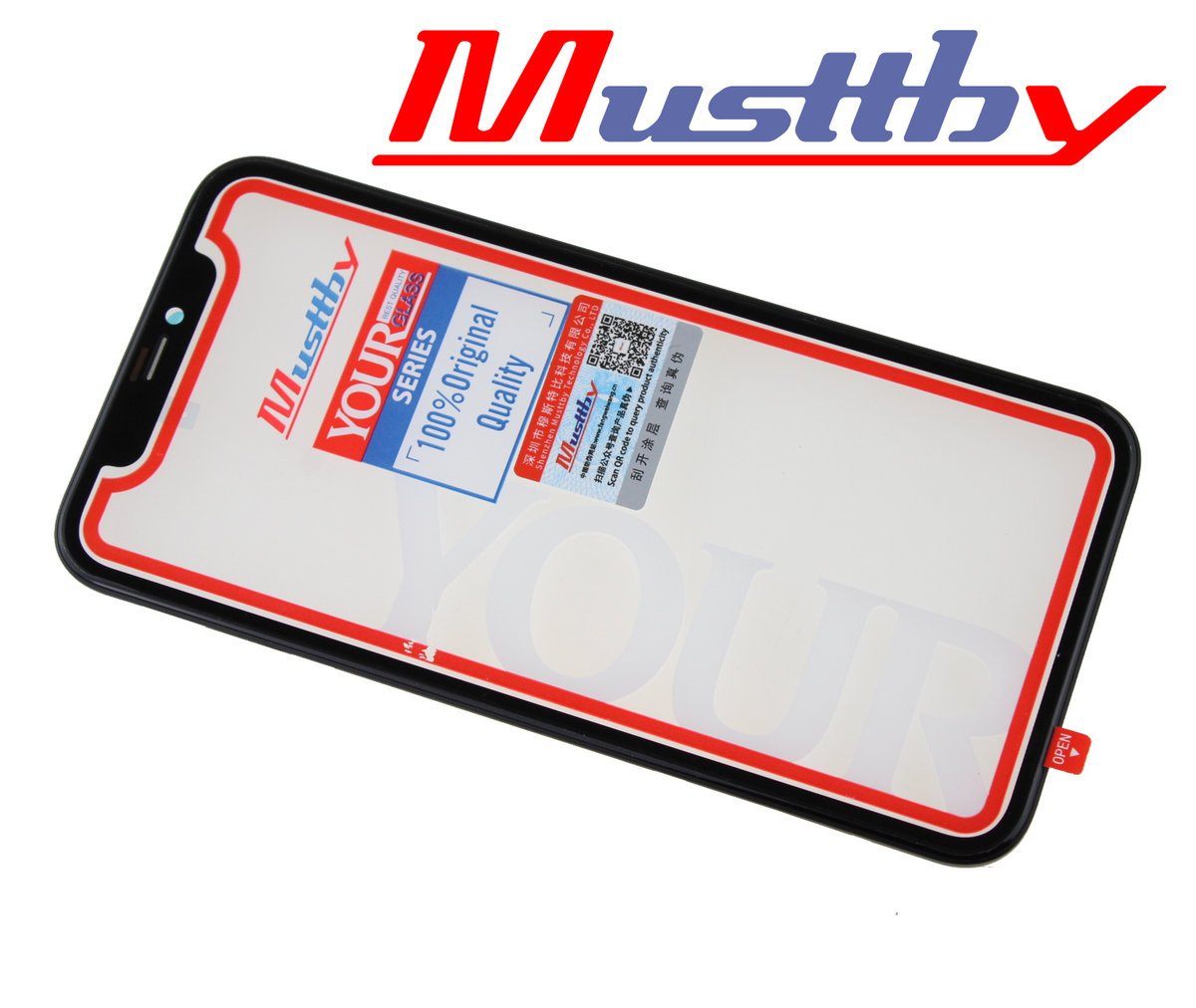 Szybka + OCA Musttby YOUR iPhone 15 Pro