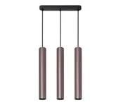 Lampy sufitowe - Żyrandol na lince LUNGOMARE 3xGU10/10W/230V chrom - miniaturka - grafika 1
