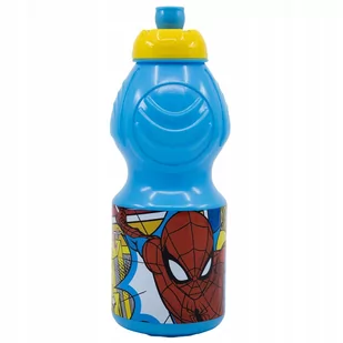 bidon butelka z ustnikiem SPIDERMAN 400ml - Bidony dla dzieci - miniaturka - grafika 1