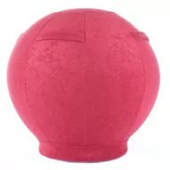Piłki do ćwiczeń - Piłka do siedzenia z pokrowcem 45 cm bordowa / Klubben Polska - miniaturka - grafika 1