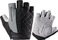 Rękawiczki rowerowe - RockBros Rękawiczki rowerowe Rockbros S109GR rozmiar XL - szare - miniaturka - grafika 1
