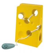 Sortery dla dzieci - woody Woodyland 11 x 17 cm Lehr Toys sznurowanie ser i mysz - miniaturka - grafika 1