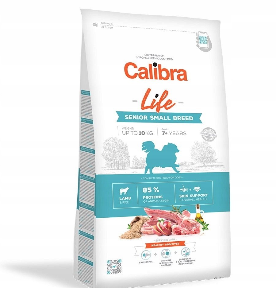 CALIBRA Dog Life Senior Small Breed Lamb 6kg