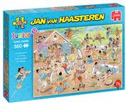 Puzzle - Puzzle, Jan van Haasteren, Nauka jazdy konnej, 360 el. - miniaturka - grafika 1