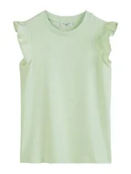 Koszulki i topy damskie - Marc O´Polo Koszulka w kolorze miętowym - miniaturka - grafika 1