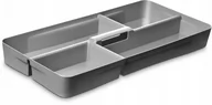 Pudła i pojemniki do przechowywania - ORPLAST Mały Organizer Kwadratowy Wkład do Szuflady Pojemników 36x17cm - miniaturka - grafika 1