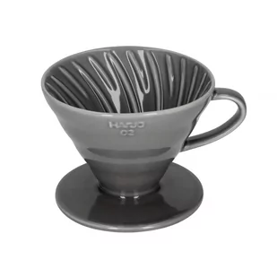 Hario Ceramiczny zaparzacz filtrowy V60-02 Grey Ceramic filter V60-2 Grey - Zaparzacze i kawiarki - miniaturka - grafika 1