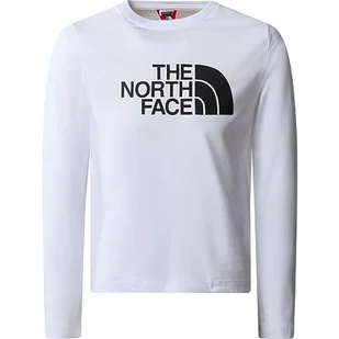 THE NORTH FACE Easy Bluzka TNF White 164 - Bluzki damskie - miniaturka - grafika 1