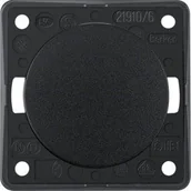 Gniazdka elektryczne - Integro Flow Łącznik klawiszowy, uniwersalny, czarny, połysk Berker 936562510 - miniaturka - grafika 1