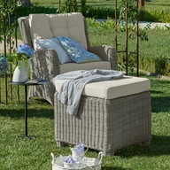 Fotele i krzesła ogrodowe - Fotel z podnóżkiem Wilbraham - miniaturka - grafika 1