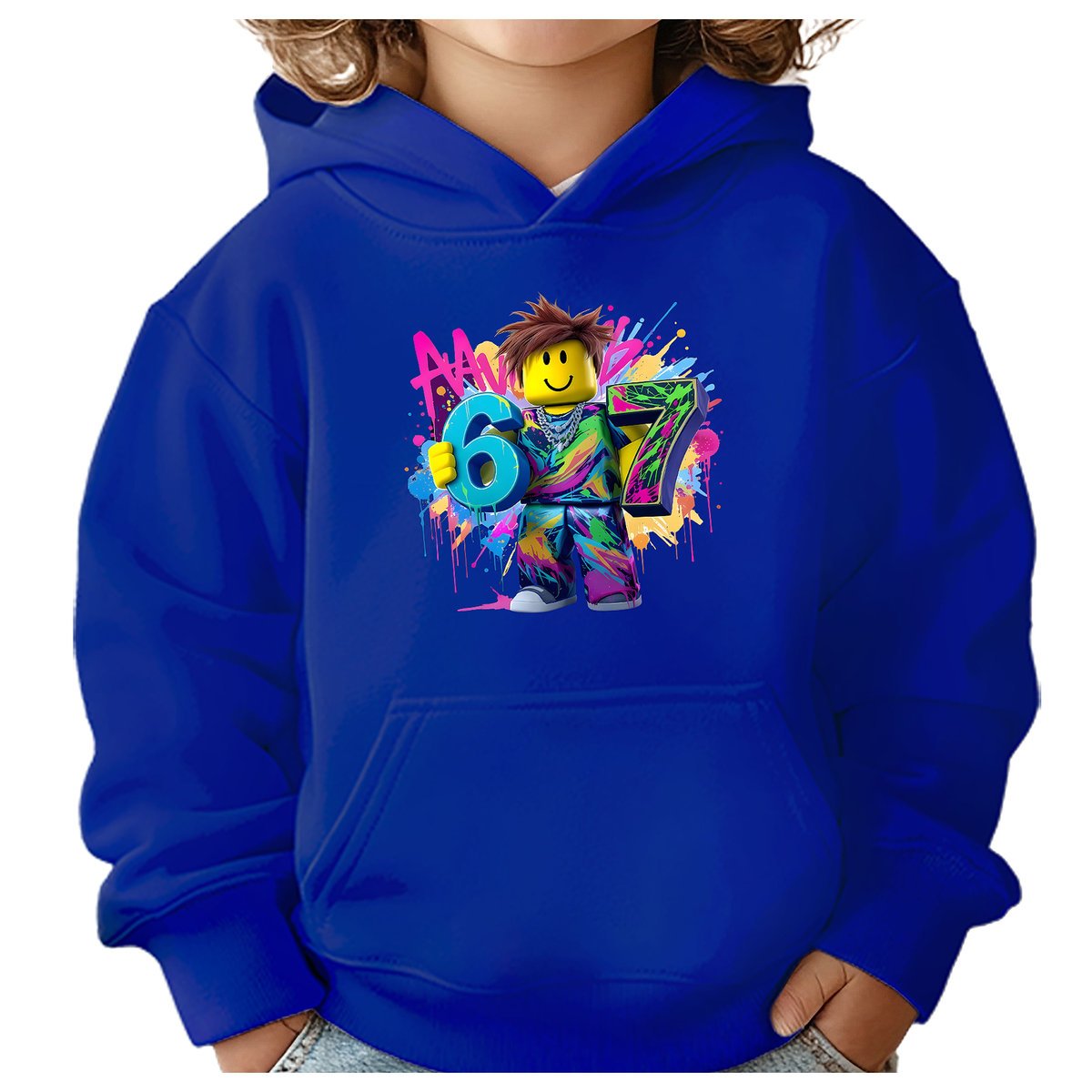 BLUZA DZIECIĘCA 67 SIX SEVEN VIRAL ROBLOX 134-140 CHŁOPIĘCA DZIEWCZĘCA