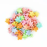 Ozdoby do włosów - Spinki do Włosów Super Kolory i Wzory Mini Kwiatki Klipsy x20szt. - miniaturka - grafika 1