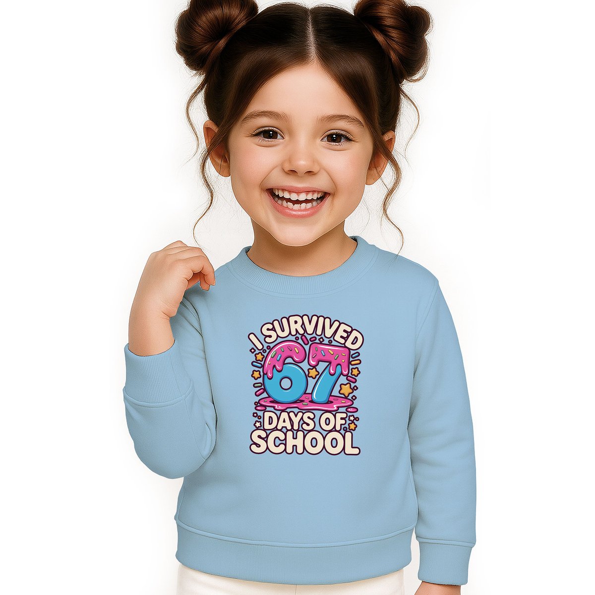 BLUZA DZIECIĘCA 67 SIX SEVEN SZKOŁA DLA CHŁOPCA DZIEWCZYNKI 110-116