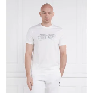 Michael Kors T-shirt CHECKER AVIATOR | Regular Fit - Koszulki męskie - miniaturka - grafika 1
