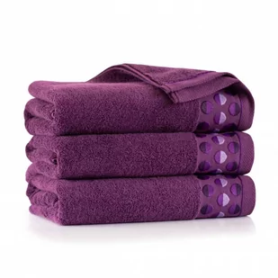 Ręcznik Zen 2 70x140 fioletowy - Okrycia kąpielowe dla dzieci - miniaturka - grafika 1