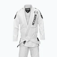 Kimona, stroje i obuwie - GI do brazylijskiego jiu-jitsu męskie Octagon Caption white - miniaturka - grafika 1