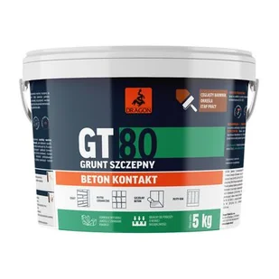 Dragon Grunt szczepny betonkontakt 5 kg - Tynki - miniaturka - grafika 1