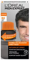 Farby do włosów i szampony koloryzujące - L''oreal L''Oréal - MEN EXPERT - Farba One-Twist do siwych włosów - Dla mężczyzn - 04 Średni Brąz - miniaturka - grafika 1
