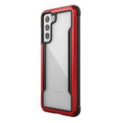 Etui i futerały do telefonów - X-Doria Raptic Shield -Etui aluminiowe na Samsung Galaxy S21 (Antimicrobial protection) (Red) 492157 - miniaturka - grafika 1