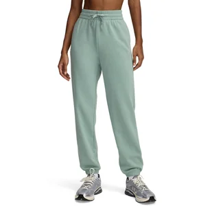 Damskie Spodnie UNDER ARMOUR UA RIVAL TERRY JOGGER 1382735-348 – Oliwkowy - Spodnie damskie - miniaturka - grafika 1