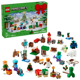LEGO Minecraft, klocki, Kalendarz adwentowy na 2025 rok, 21280 - Klocki - miniaturka - grafika 1