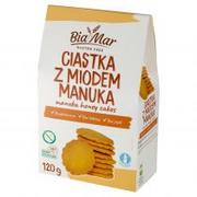 Zdrowa żywność - BiaMar BioMar Ciastka kruche z miodem manuka - 135g 01855 - miniaturka - grafika 1