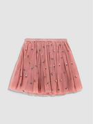 Sukienki i spódniczki dla dziewczynek - Coccodrillo Spódnica tiulowa WC2124202BET Różowy Regular Fit - miniaturka - grafika 1