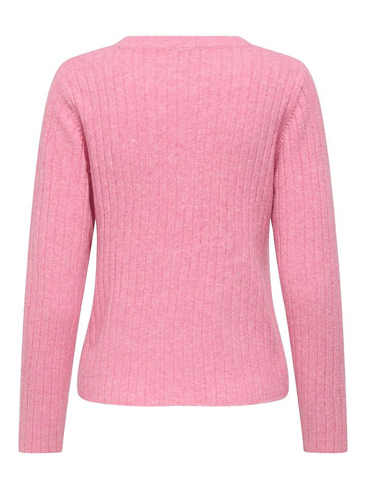 ONLY Sweter w kolorze jasnoróżowym