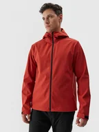 Kurtki męskie - Męska kurtka softshell membrana 5000 4F 4FWAW24TSOFM283 - czerwona - miniaturka - grafika 1