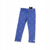 Legginsy - Getry leginsy dla dziewczynki Nike 3/4 latka 96-106 cm - miniaturka - grafika 1