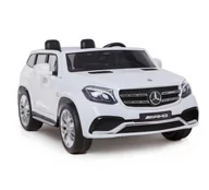 Pojazdy elektryczne dla dzieci - Import SUPER-TOYS MERCEDES GLS 63, 4 SILNIKI, 2X12 V 2 28 BIAŁY PL - miniaturka - grafika 1